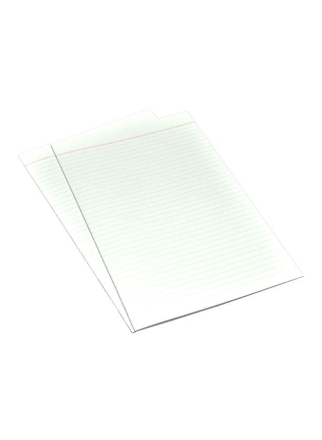 إف اي أس  طقم أوراق مطوية ومسطّرة بخطوط عريضة ولون فاتح مكون من 20 قطعة - Image 1