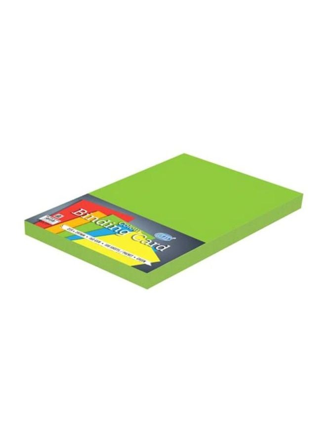 FIS 100-Piece Coloured Binding Card Set - Image 1