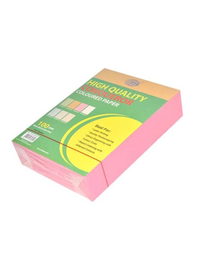 FIS 500-Sheet A4 Conqueror Coloured Paper a4  - Image 1