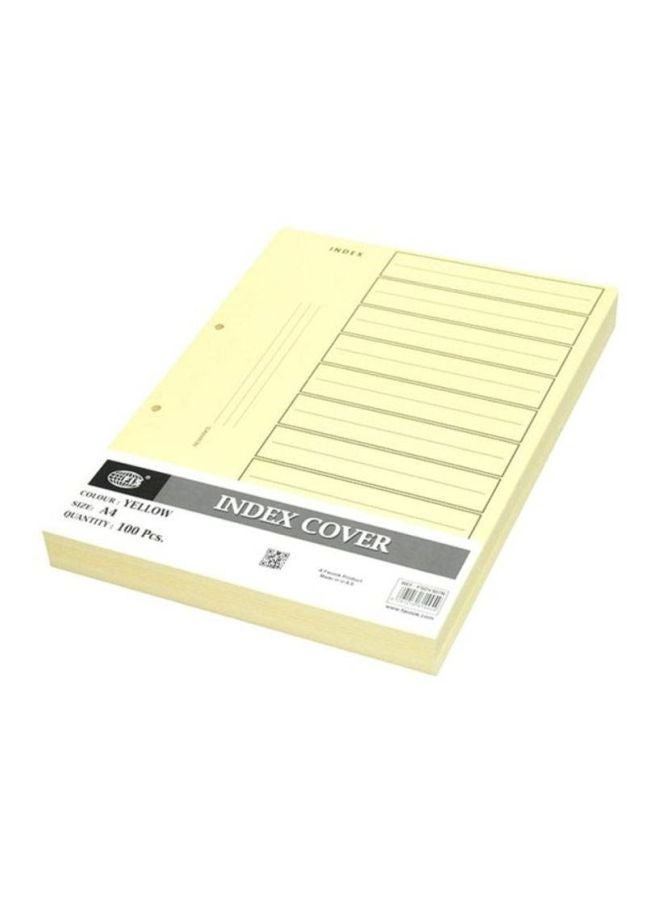 FIS 100-Piece A4 Index Cover - Image 1