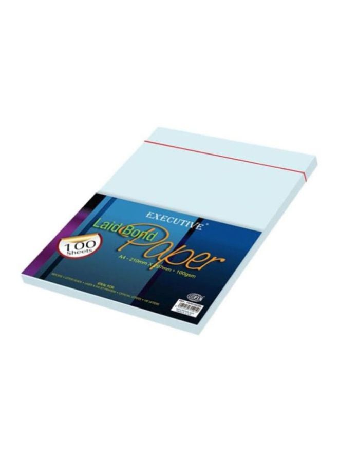 FIS 100-Piece A4 Executive Laid Bond Paper Set A4 - Image 1