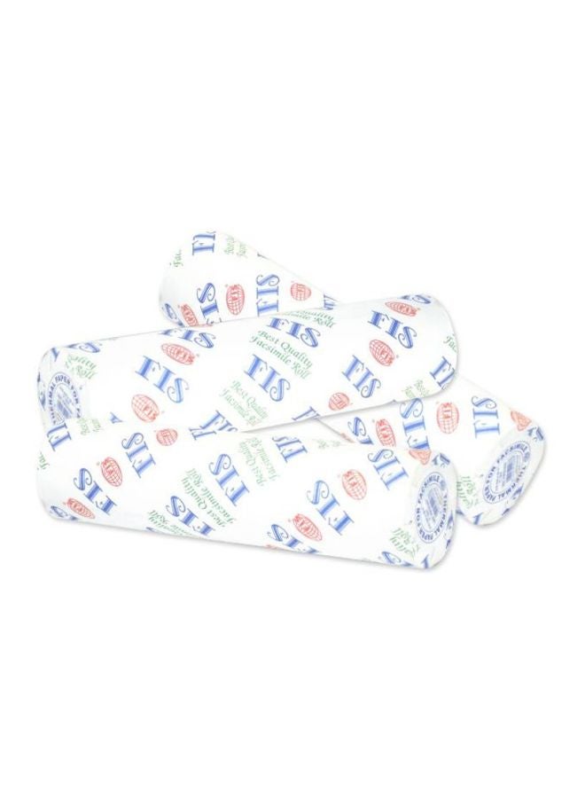 FIS - 24-Piece Thermal Fax Roll White - Image 1