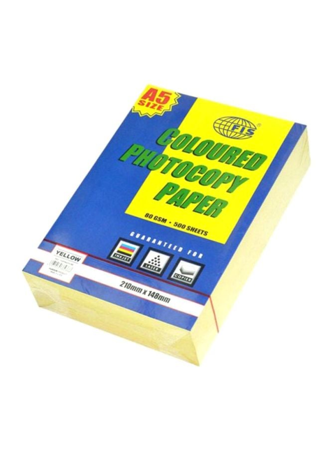 FIS 500-Sheets Photocopy Paper A5 - Image 1
