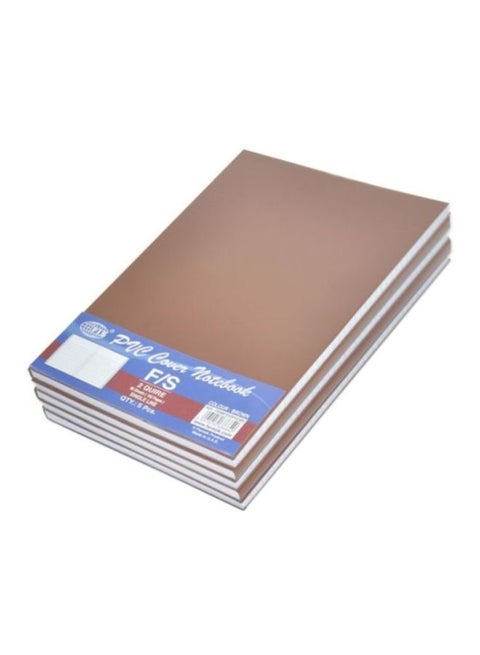 5-Piece FS Notebook Set Brown
