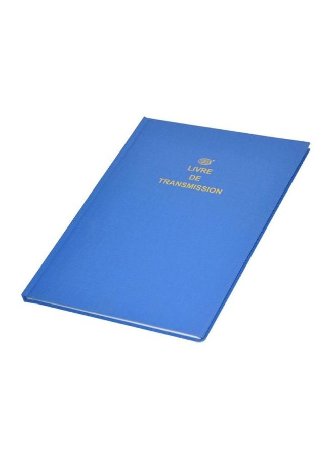 إف اي أس  دفتر ليفر دو ترانسميشن مقاس A4 (للكتابة باللغة الفرنسية) أزرق - Image 1