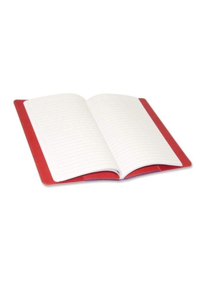 FIS Single Ruled A7 Notebook Red - Image 2