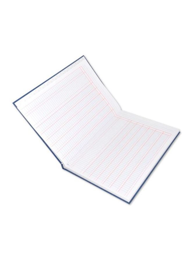 إف اي أس  دفتر تحليل من 6 أعمدة أزرق - Image 2