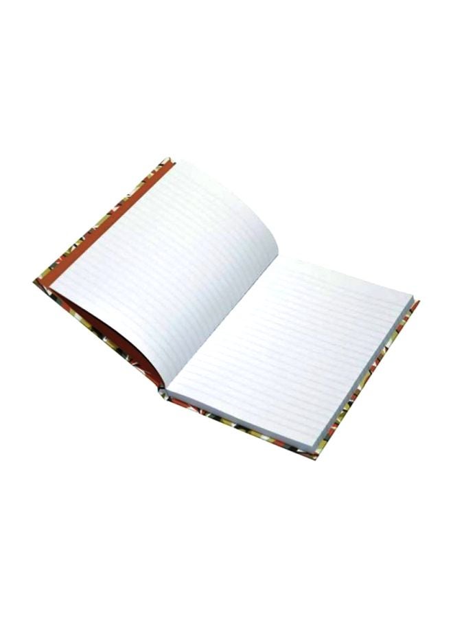 FIS 5-Piece A5 Hard Cover Notebook Set White/Yellow/Orange - Image 2