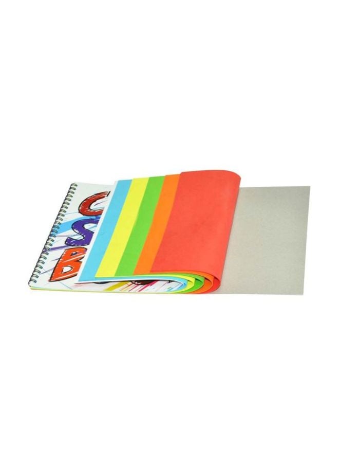 FIS 12-Piece A4 Notebook Set Multicolour - Image 2