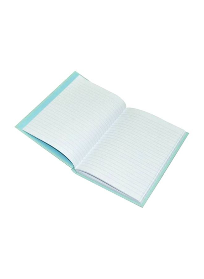 إف اي أس  مجموعة دفاتر ملاحظات خفيفة الوزن بغلاف صلب من 5 قطع أخضر/أسود - Image 2