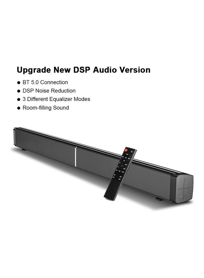 Wall Mounted Bluetooth 5.0 Speaker LU-VQ9-89 Black  - Image 4