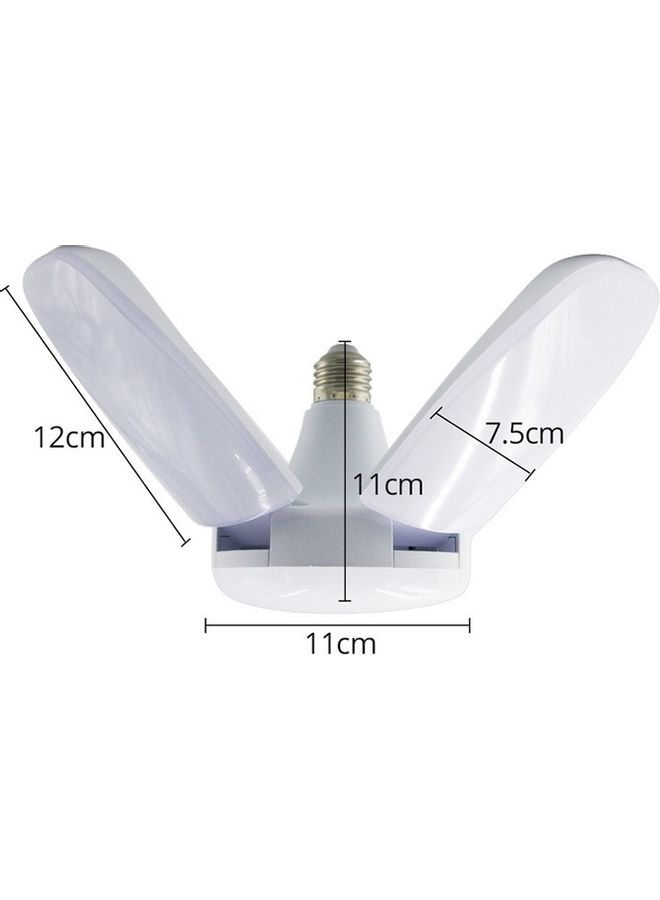 60W 5 Leaves Foldable Household Bulb White - Image 4
