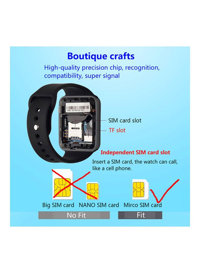 Generic - G10A Bluetooth Smartwatch Blue - Image 1