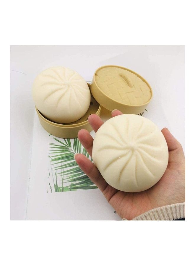 XiuWoo Dumpling Shaped Stress Reliever Squeeze Toy - Image 3
