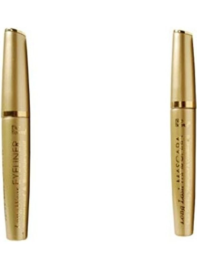 بلو هيفن مجموعة قلم تحديد عيون وماسكارا من قطعتين أزرق - Image 1