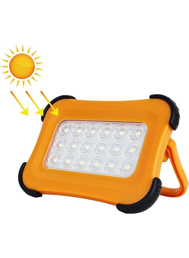 ماستون مصباح يعمل بالطاقة الشمسية مكون من 32 مصباح LED البرتقالي/الأسود/ الأبيض - Image 1