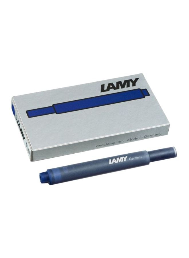LAMY Pack Of 5 Fountain Pen Ink Cartridges Dark Blue