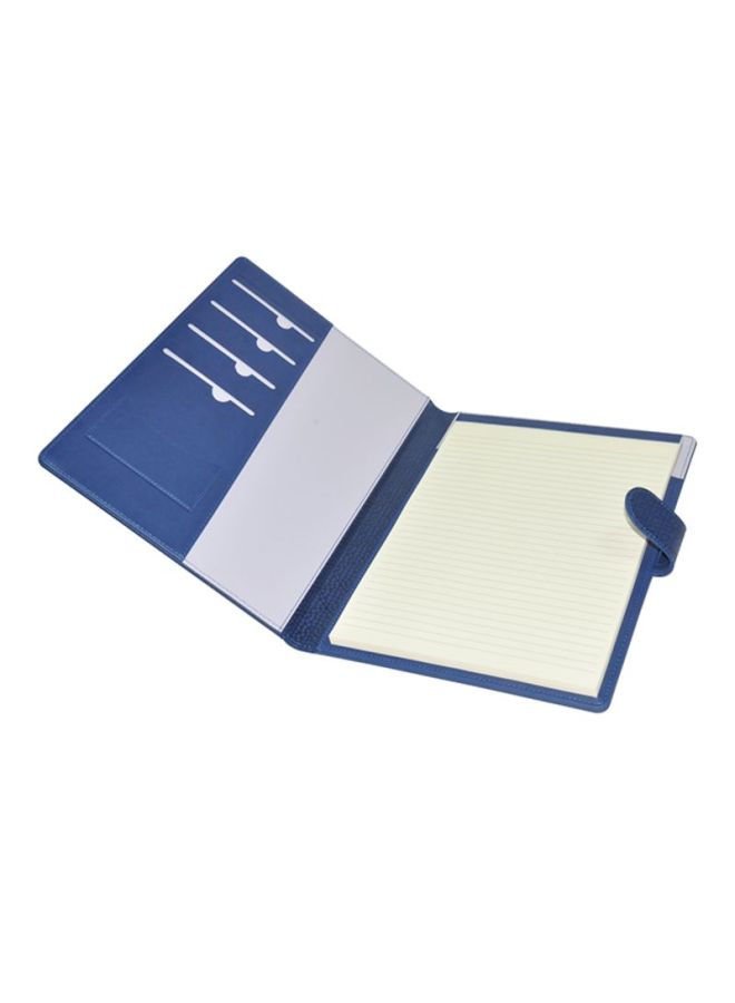 إف اي أس  حافظة ملفات إدارية مزودة بلوحة للكتابة أزرق - Image 2