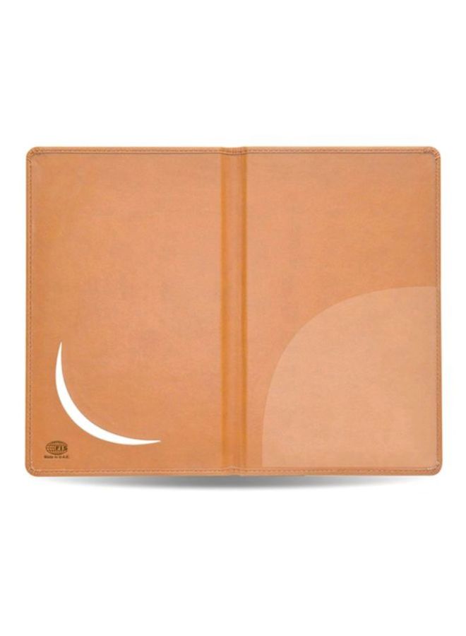 إف اي أس  محفظة بيل من البولي يوريثان البني/الأبيض - Image 2