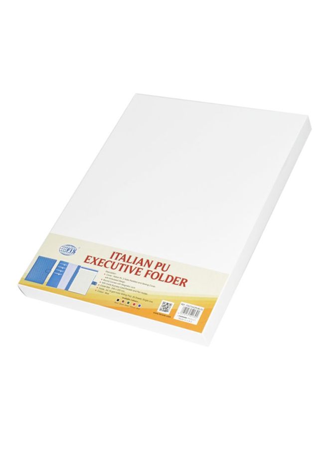FIS Executive Folder With Writing Pad Blue - Image 3