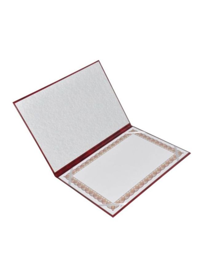 إف اي أس  حافظة شهادات مقاس A4 كستنائي - Image 2