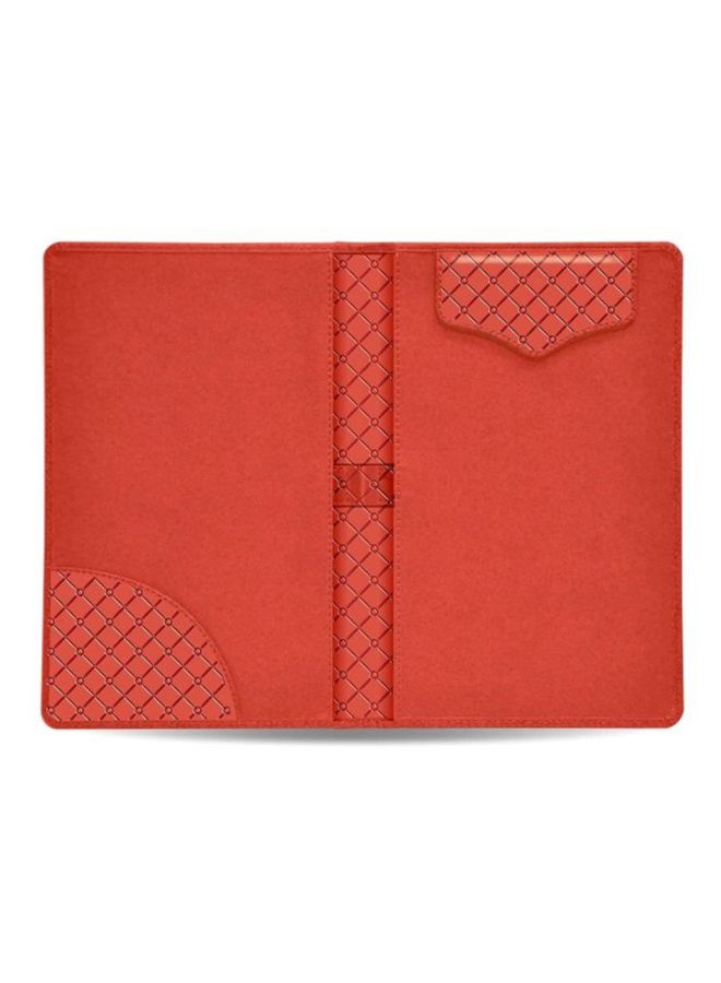 إف اي أس  حافظة إدارية للفواتير أحمر - Image 2