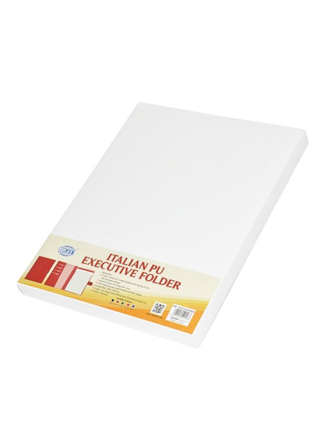 FIS Executive Folder With Writing Pad Brown - Image 3