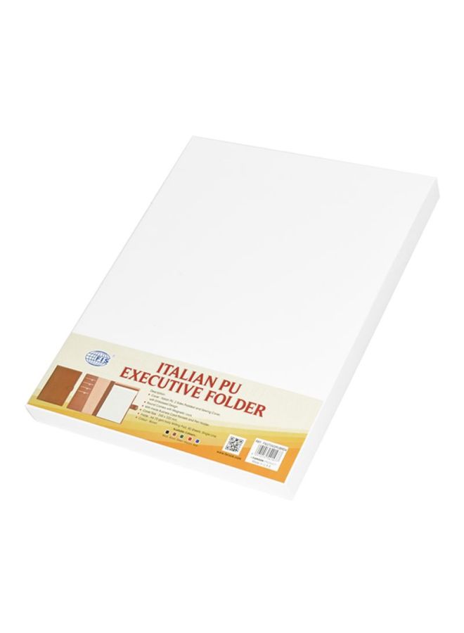 FIS Executive Folder With Writing Pad Brown - Image 3