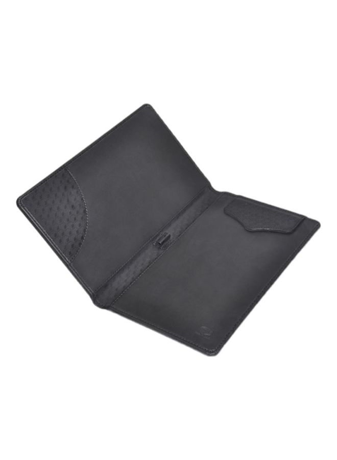 FIS Executive Bill Folder With Magnet Flap Black - Image 2