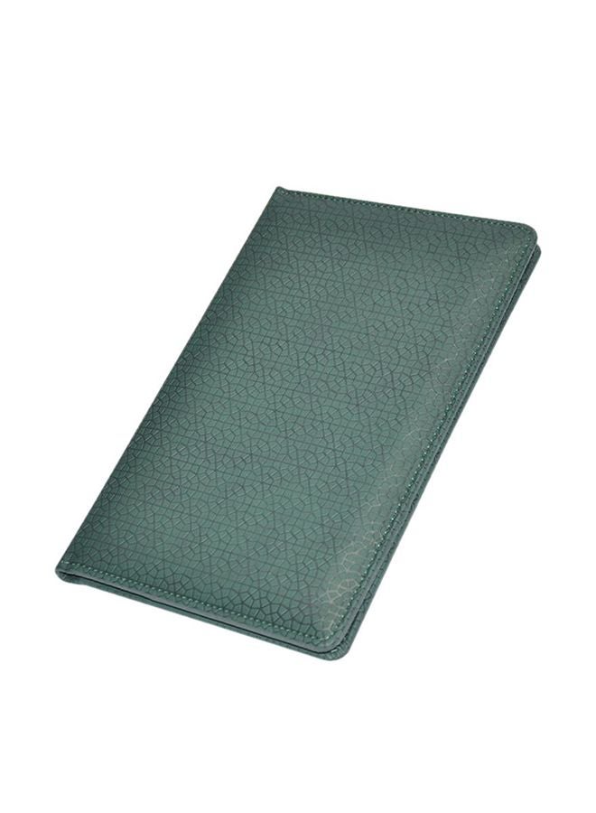 FIS Executive Bill Folder With Magnet Flap Green - Image 1