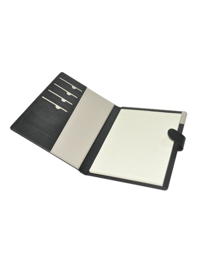 إف اي أس  حافظة ملفات إدارية مزودة بلوحة للكتابة أسود - Image 2