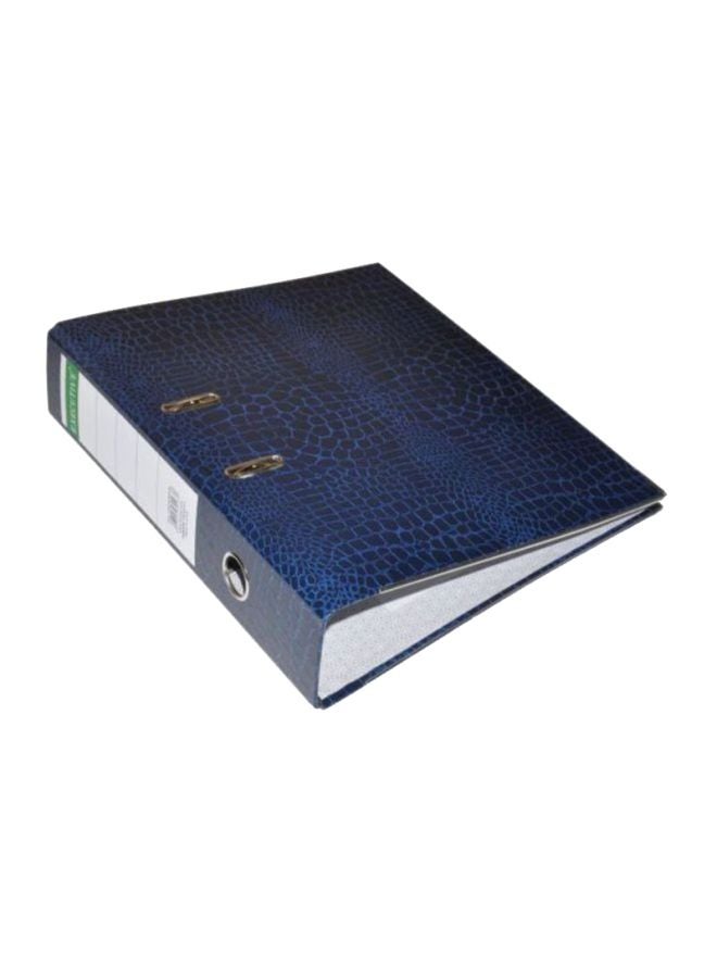 FIS Mechanism Crocodile Pattern Rado Box File Blue - Image 1