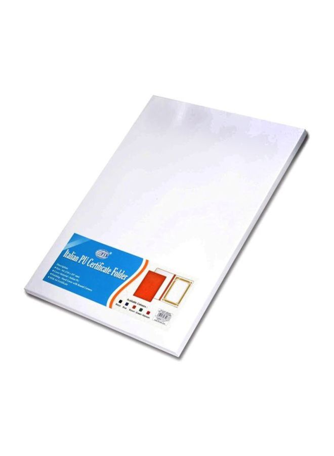 إف اي أس  حافظة شهادات مقاس A4 بني - Image 3