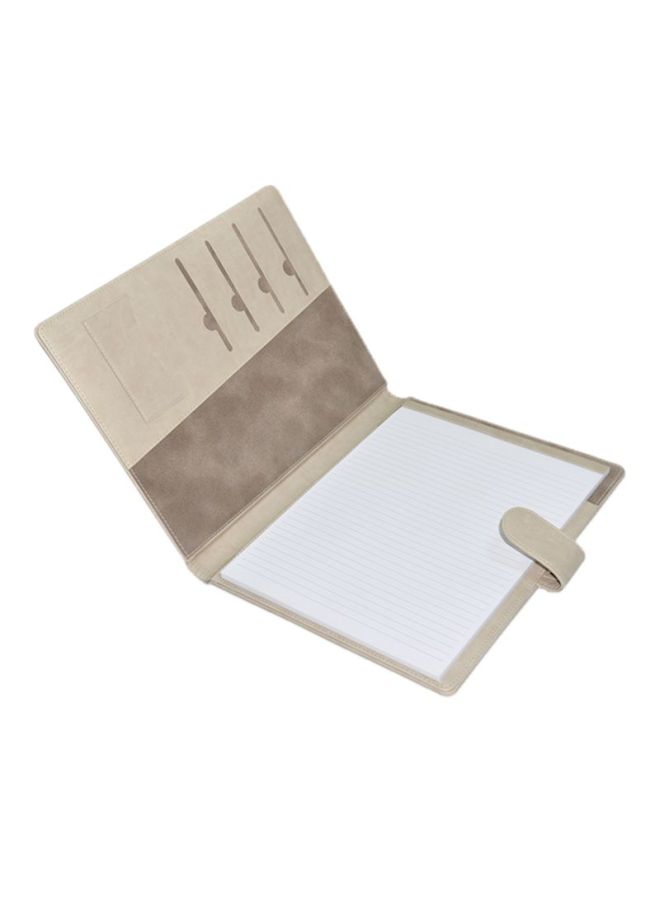 إف اي أس  حافظة ملفات إدارية مزودة بلوحة للكتابة رمادي - Image 2