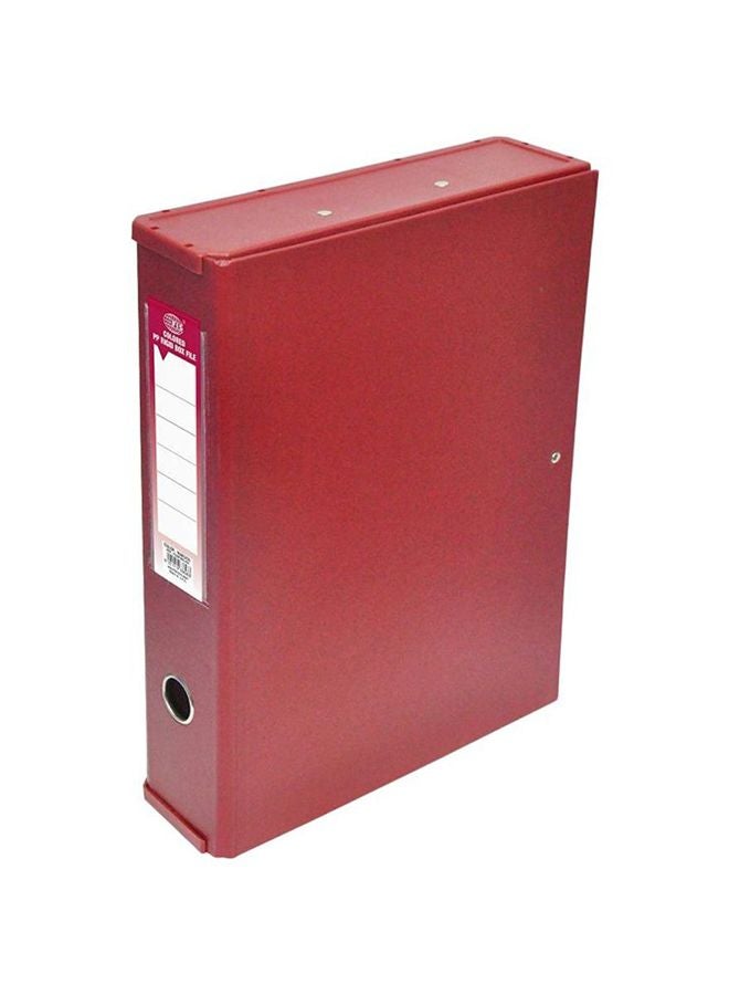 إف اي أس  صندوق ملفات صلب أحمر - Image 1