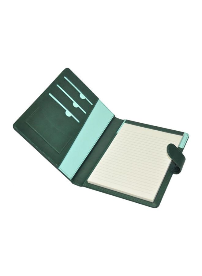 إف اي أس  ملف إيطالي للأعمال بغطاء من البولي يوريثان مع لوح كتابة أخضر - Image 2