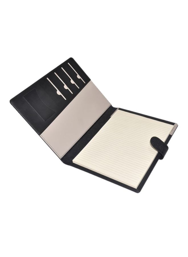 إف اي أس  حافظة ملفات إدارية مزودة بلوحة للكتابة أسود - Image 2