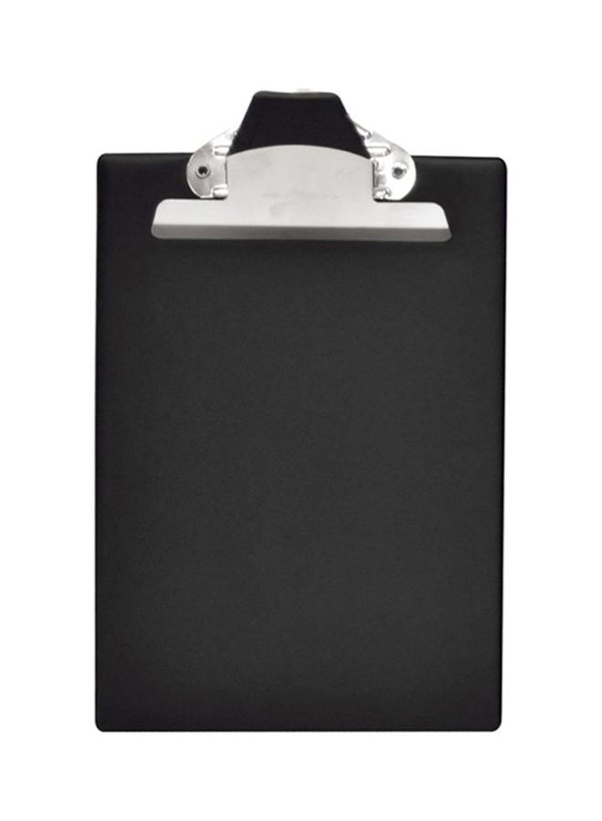 Jumbo Clipboard With Rubber Handle Black/Silver