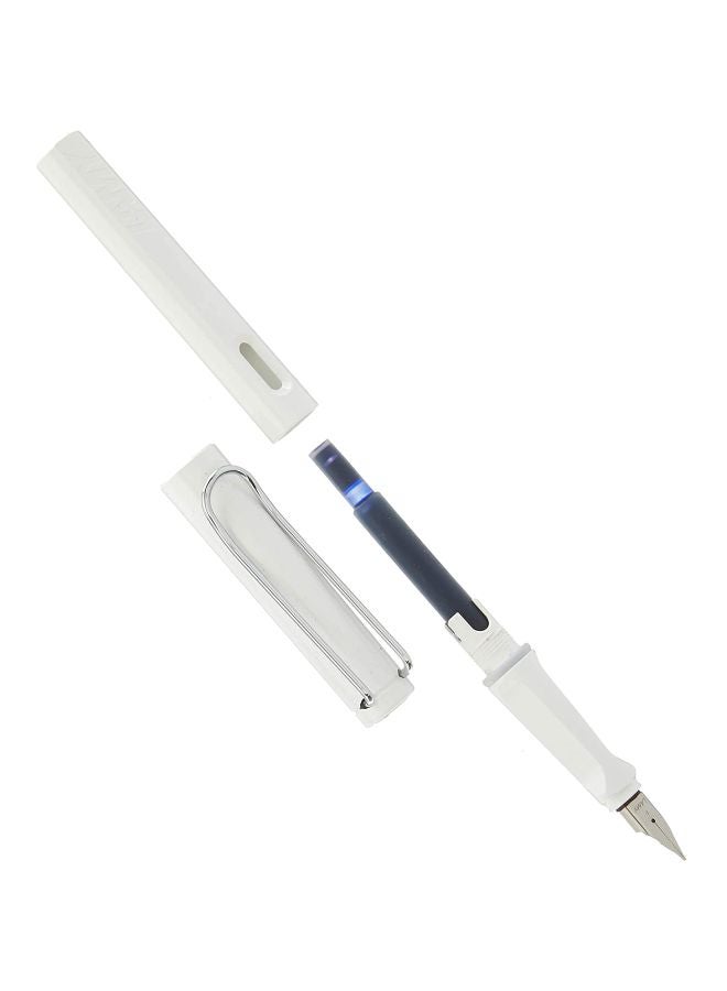 LAMY Safari Fountain Pen White - Image 3