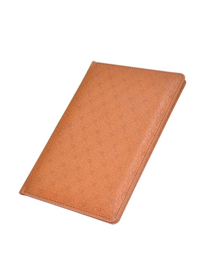 FIS Executive Bill Folder With Magnet Flap Brown - Image 1