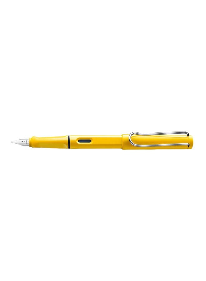 LAMY Safari Fine Nib Fountain Pen Yellow - Image 1