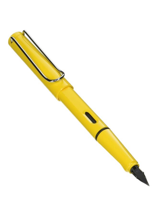 LAMY Safari Fine Nib Fountain Pen Yellow - Image 2