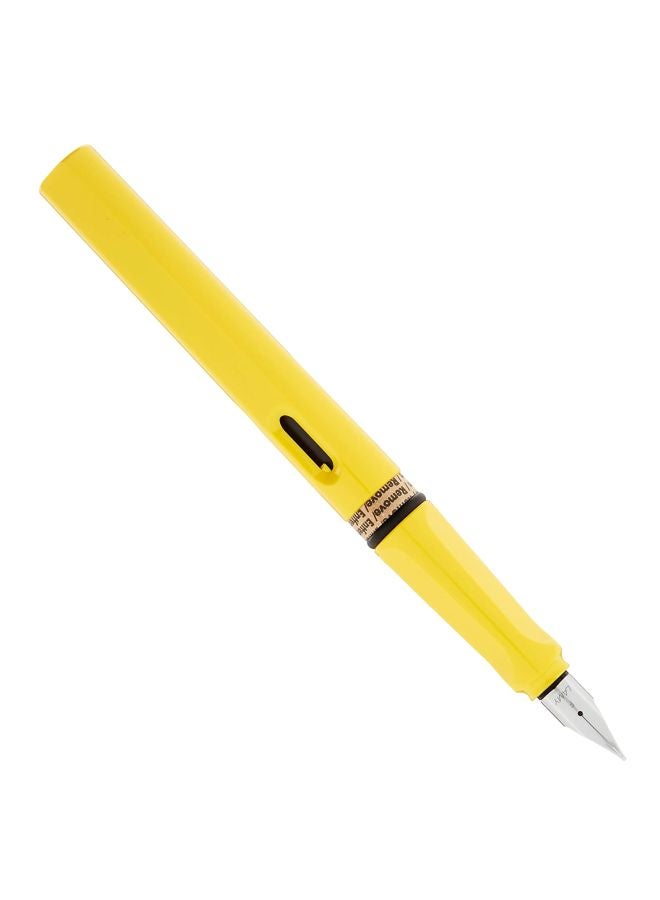 LAMY Safari Fine Nib Fountain Pen Yellow - Image 3