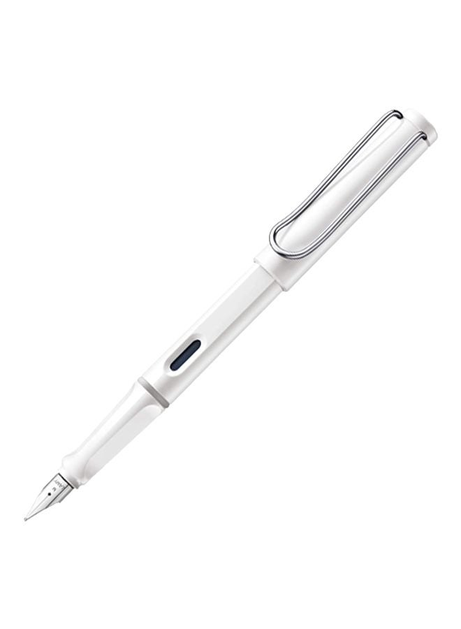LAMY Safari Extra Fine Nib Fountain Pen White