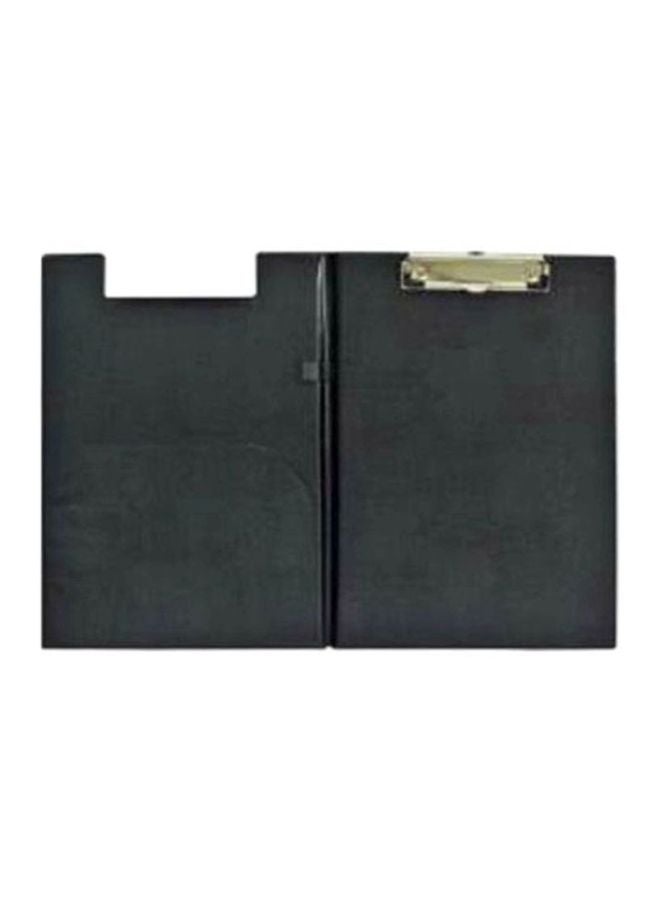 إف اي أس  لوح كتابة تنفيذي مضاعف قياس A4 مزوّد بمشبك أسود/فضي - Image 2
