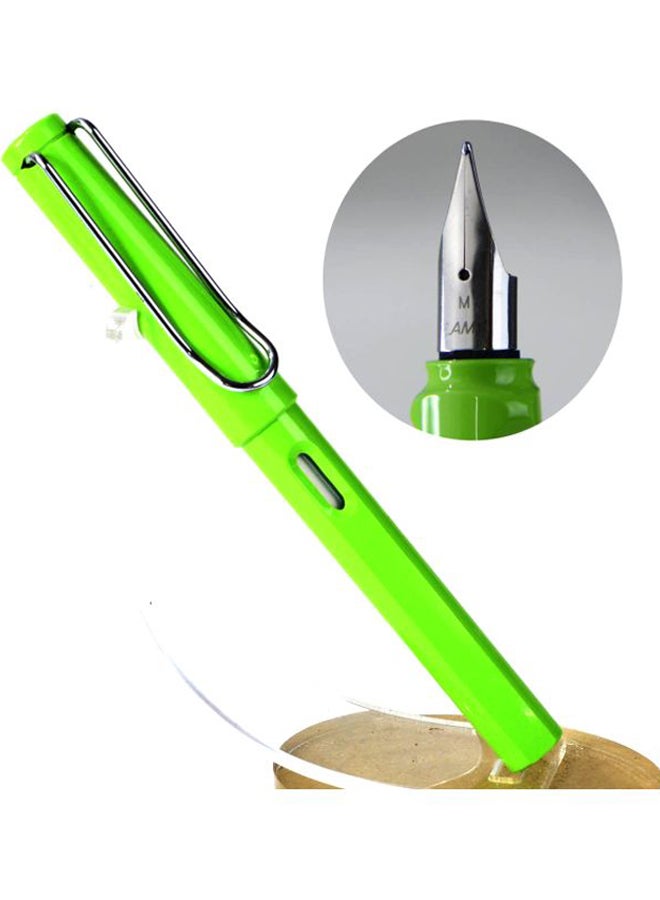 لامي قلم حبر سائل Safari بريشة معدنية أخضر - Image 2