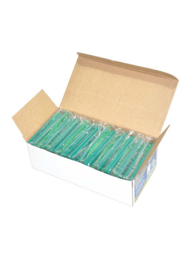 FIS 25-Piece Colored Vertical Badge Set With Lanyard Green - Image 3