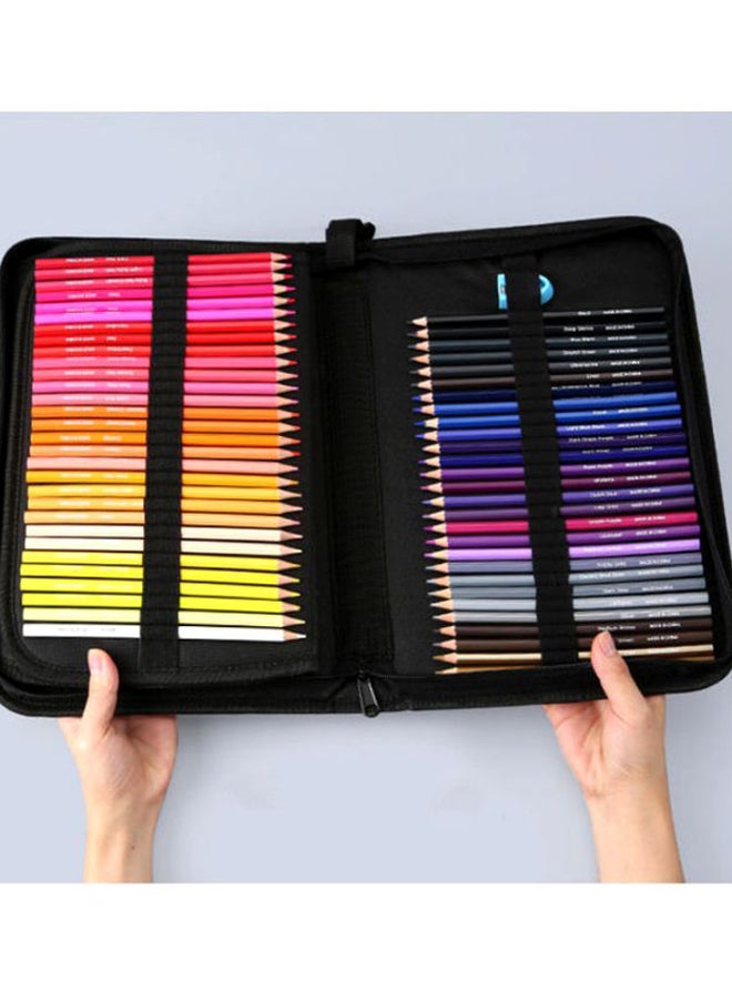 بيوينتي مجموعة أدوات رسم متعددة الوظائف توضع في حقيبة اليد مكونة من 73 لوناً متعدد الألوان - Image 2
