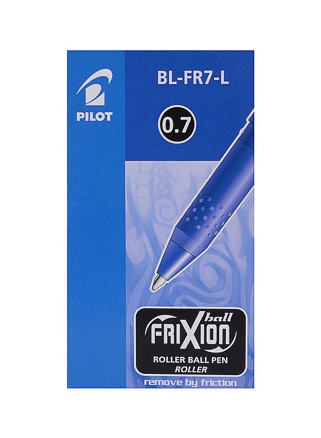 بايلوت طقم أقلام حبر فريكشن سائلة كروية الرأس من 12 قطعة أزرق - Image 2