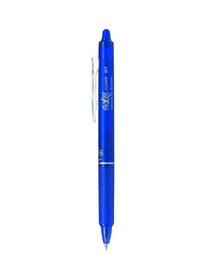 PILOT Pack Of 12 Frixion Clicker Roller Ball Pen Blue - Image 1